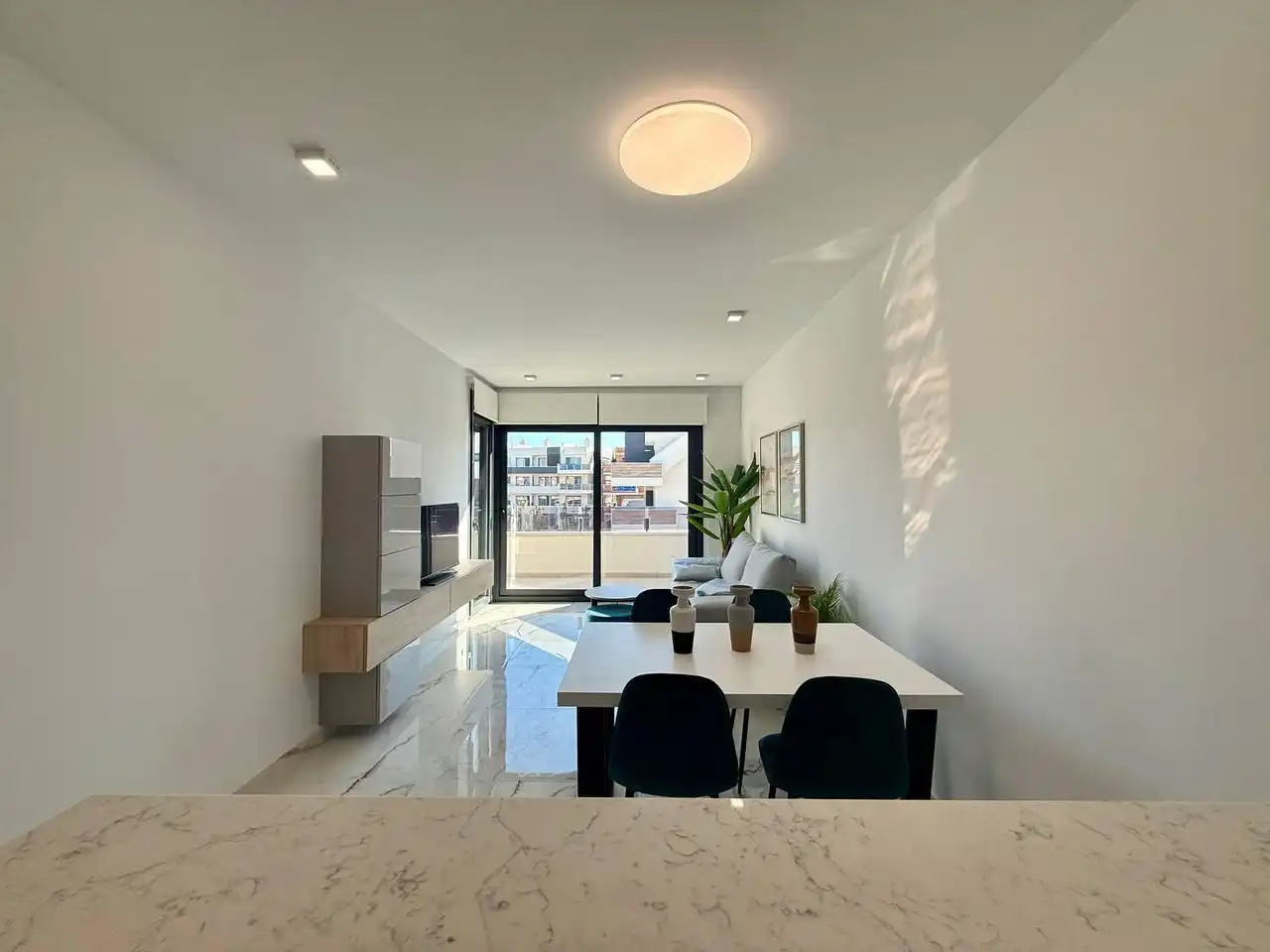 Sala de estar de Ático en venta en Orihuela con Aire acondicionado, Terraza y Trastero