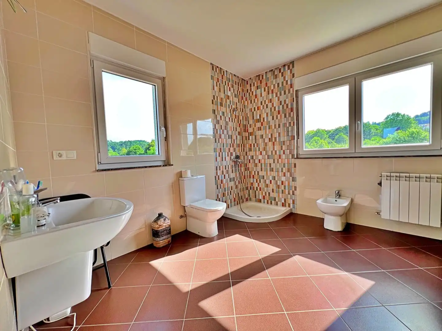 Bathroom of Houses for sale in Lugo  with Heating, Private garden and Storage room
