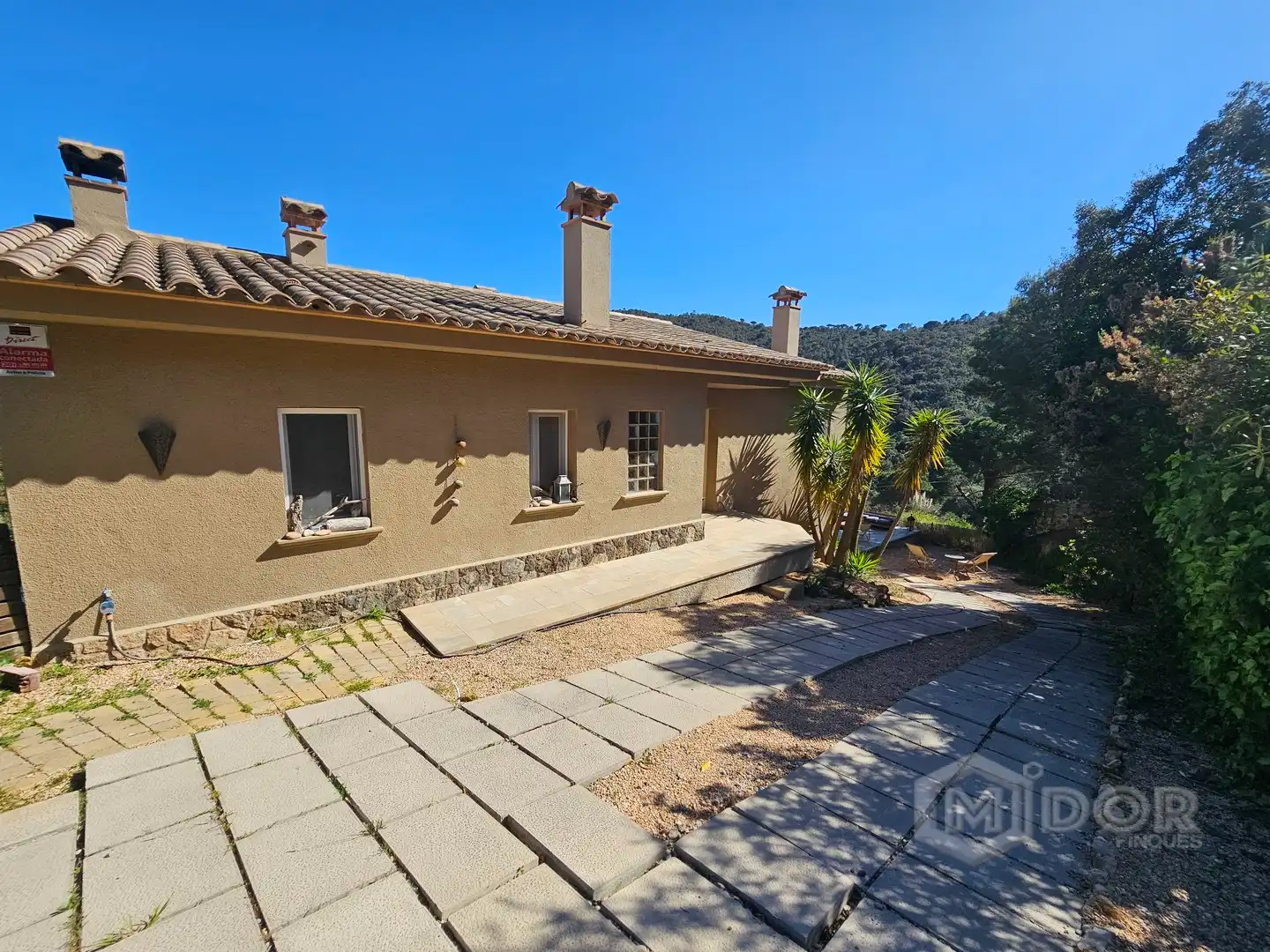 Exterior view of Houses for rent in Sant Feliu de Guíxols  with Air Conditioner, Heating and Private garden
