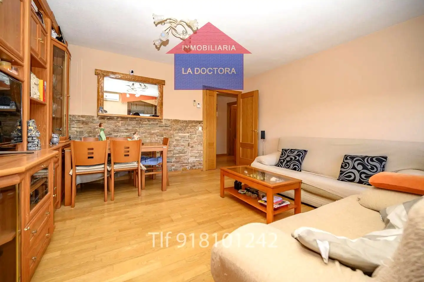 Sala de estar de Piso en venta en Las Ventas de Retamosa con Aire acondicionado, Calefacción y Piscina comunitaria