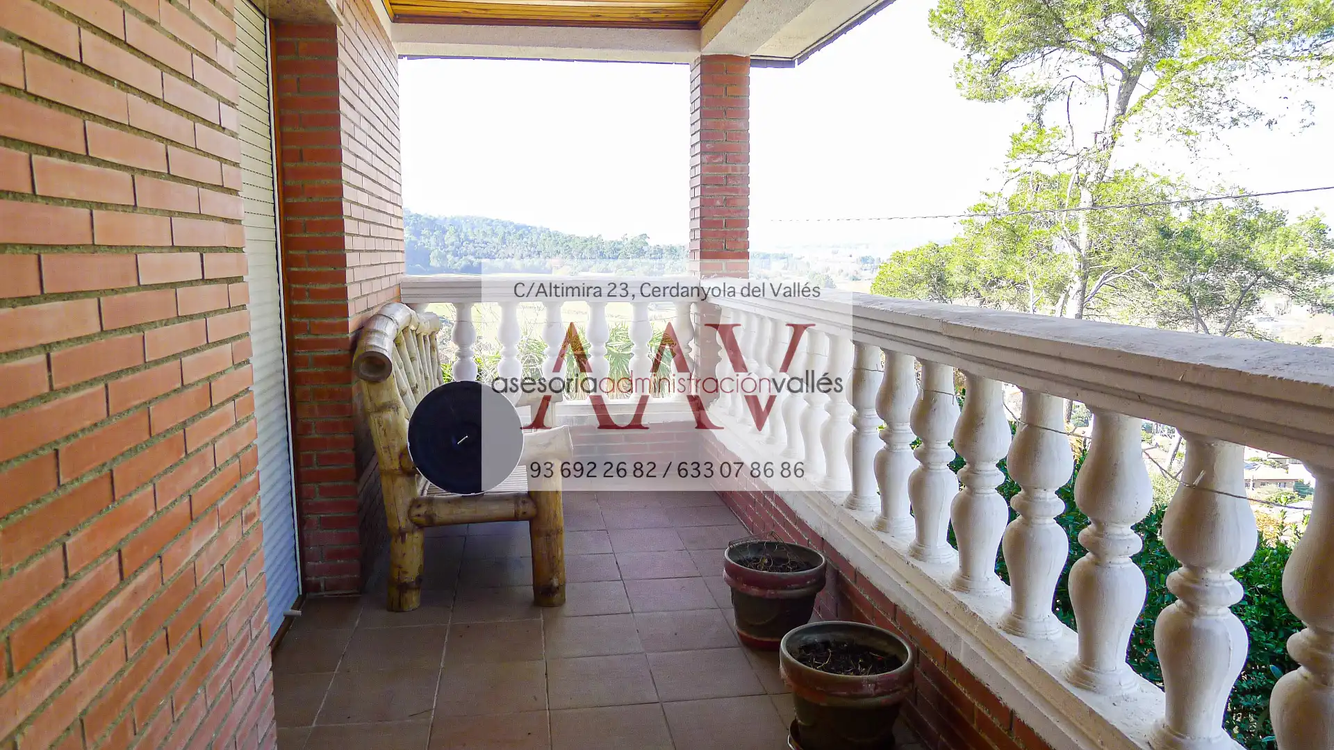 Terrassa de Casa o xalet en venda en Cerdanyola del Vallès amb Aire condicionat, Calefacció i Jardí privat