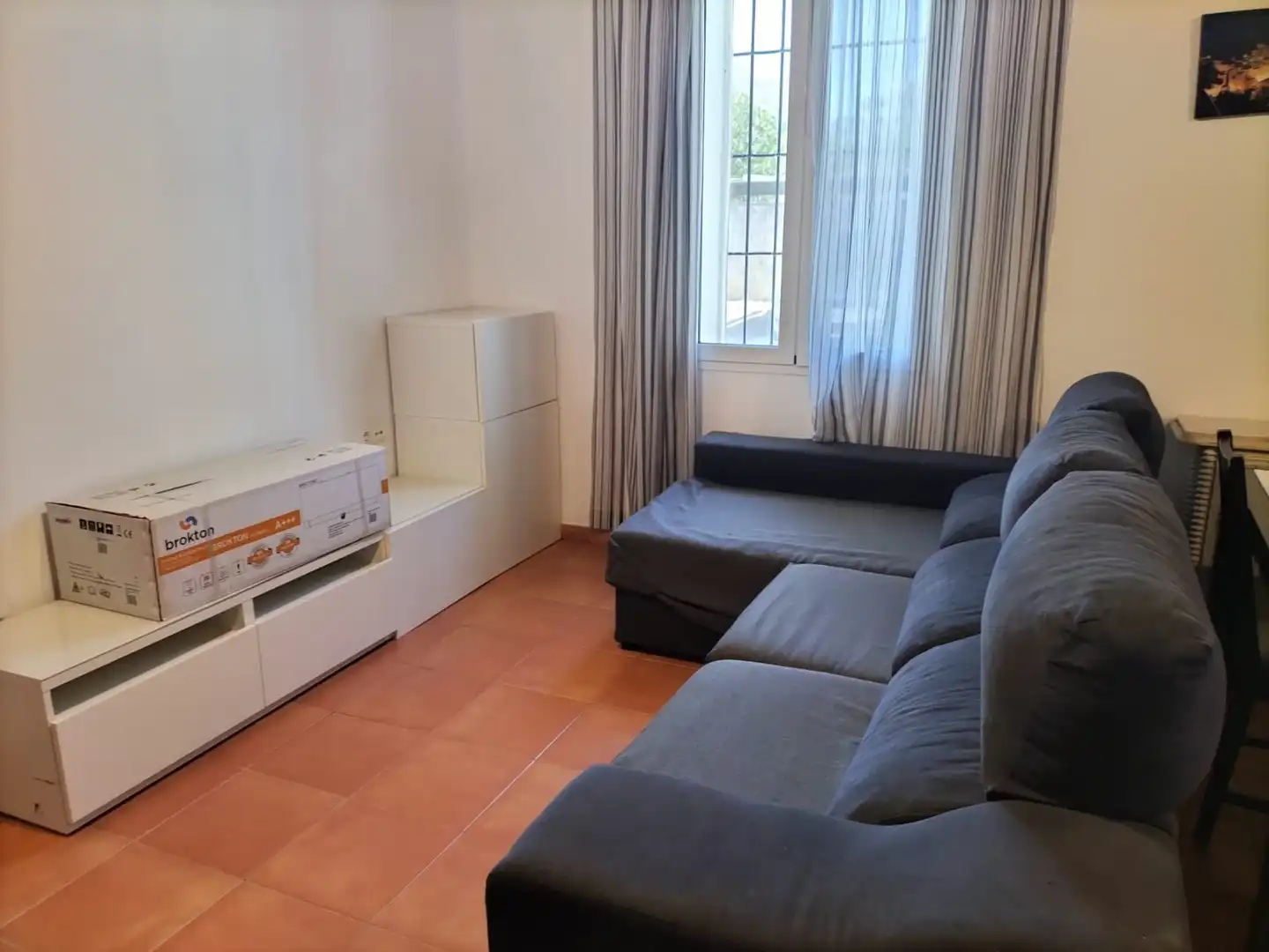 Wohnzimmer von Country house zur Miete in Málaga mit Klimaanlage