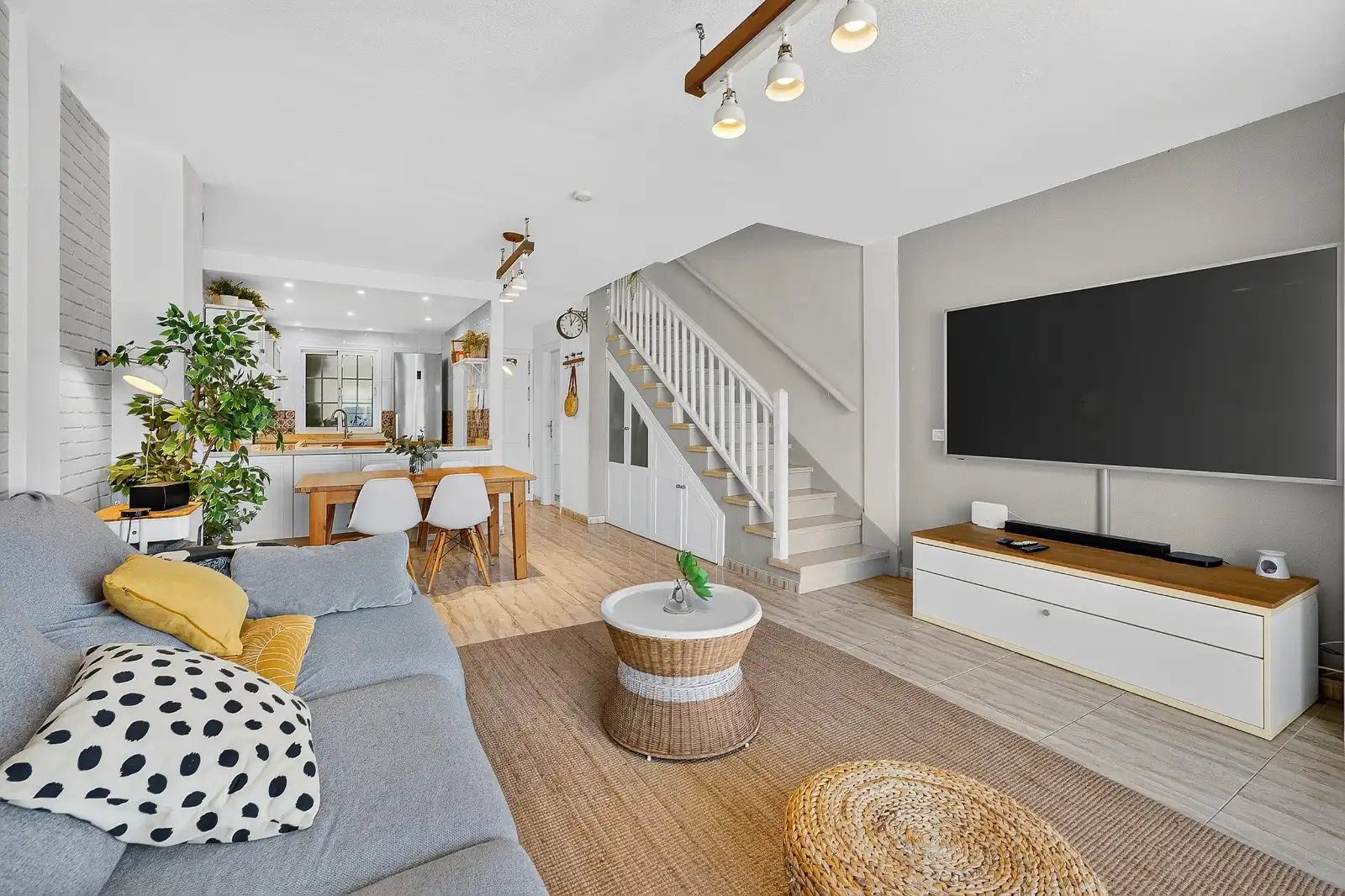 Sala de estar de Apartamento en venta en Granadilla de Abona con Terraza, Amueblado y Horno