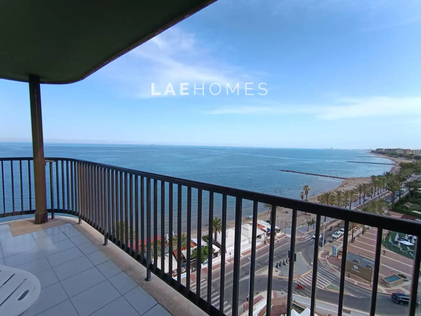 Balcony of Apartments for rent in Benicasim / Benicàssim  with Air Conditioner, Terrace and Furnished
