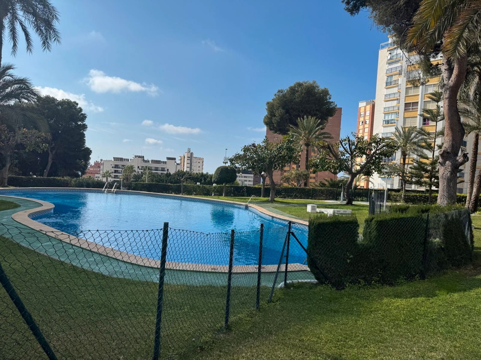Swimming pool of Apartment for sale in Benidorm  with Air Conditioner, Terrace and Oven