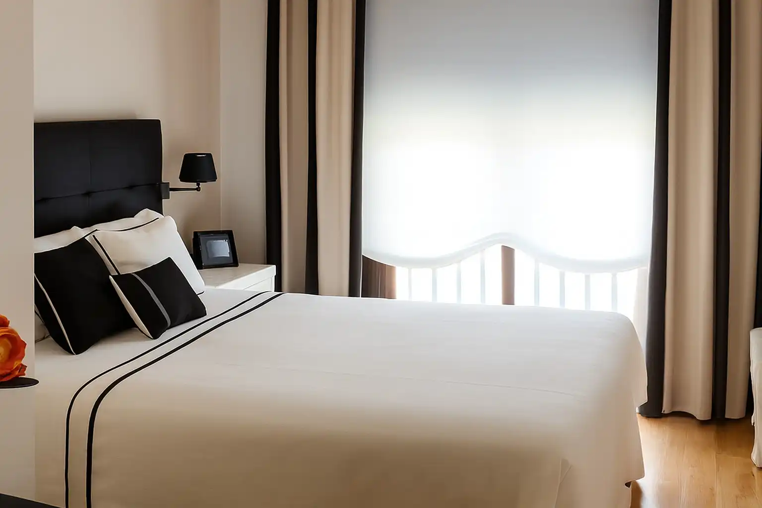 Schlafzimmer von Wohnung zum Verkauf in Madrid mit Klimaanlage, Heizung und Parkett