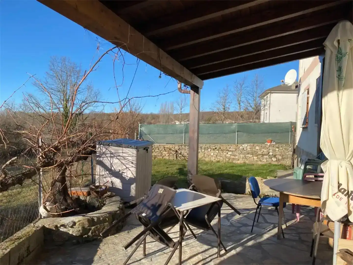 Terraza de Piso en venta en Asturianos con Jardín privado, Trastero y Amueblado
