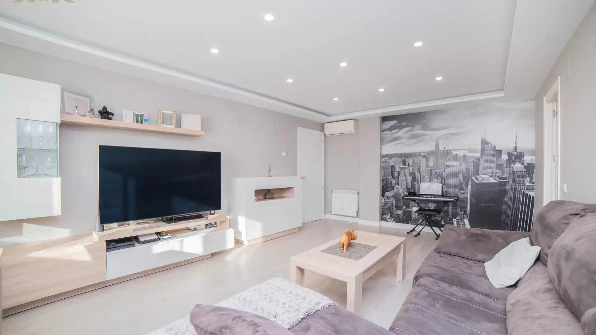 Sala de estar de Piso en venta en Valdemoro con Aire acondicionado, Calefacción y Trastero