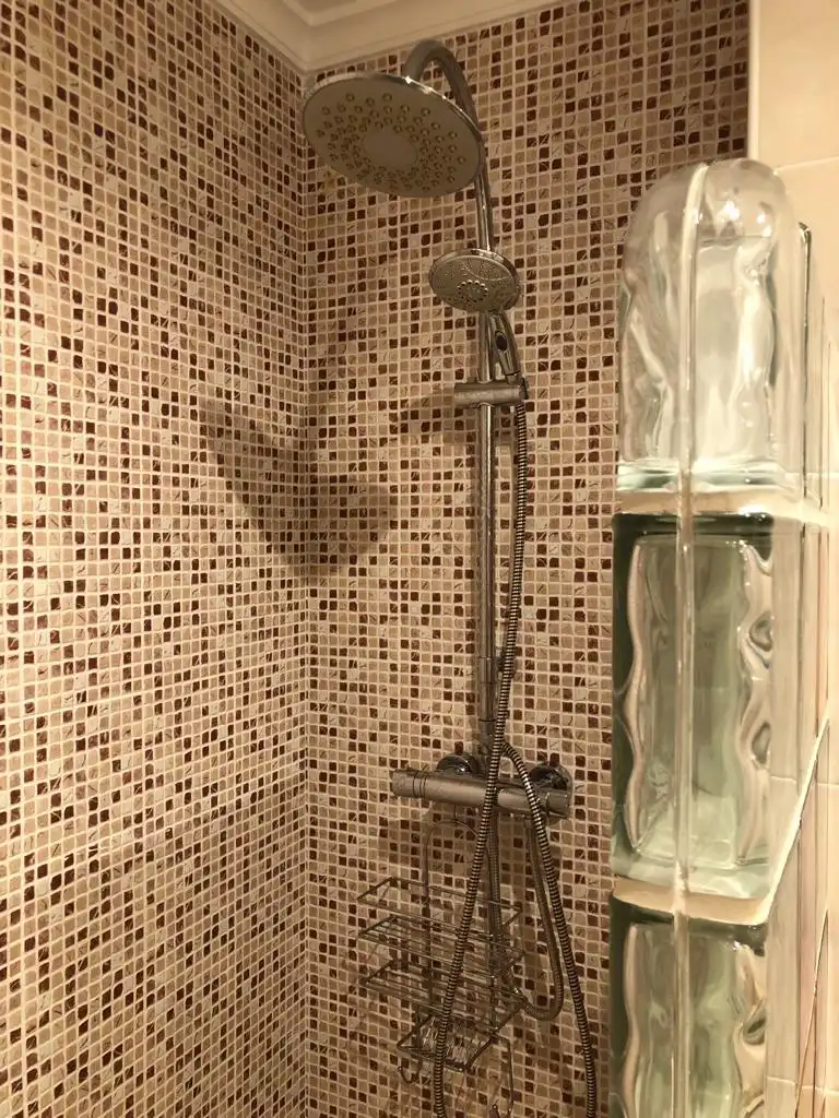 Badezimmer von Wohnung zur Miete in Albacete mit Heizung, Möbliert und Balkon