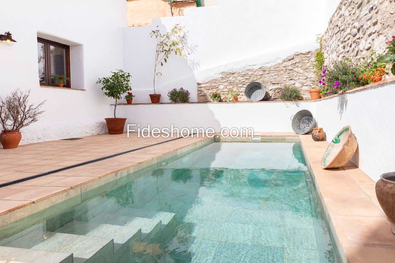 Piscina de Casa o xalet en venda en Nigüelas amb Aire condicionat, Jardí privat i Piscina