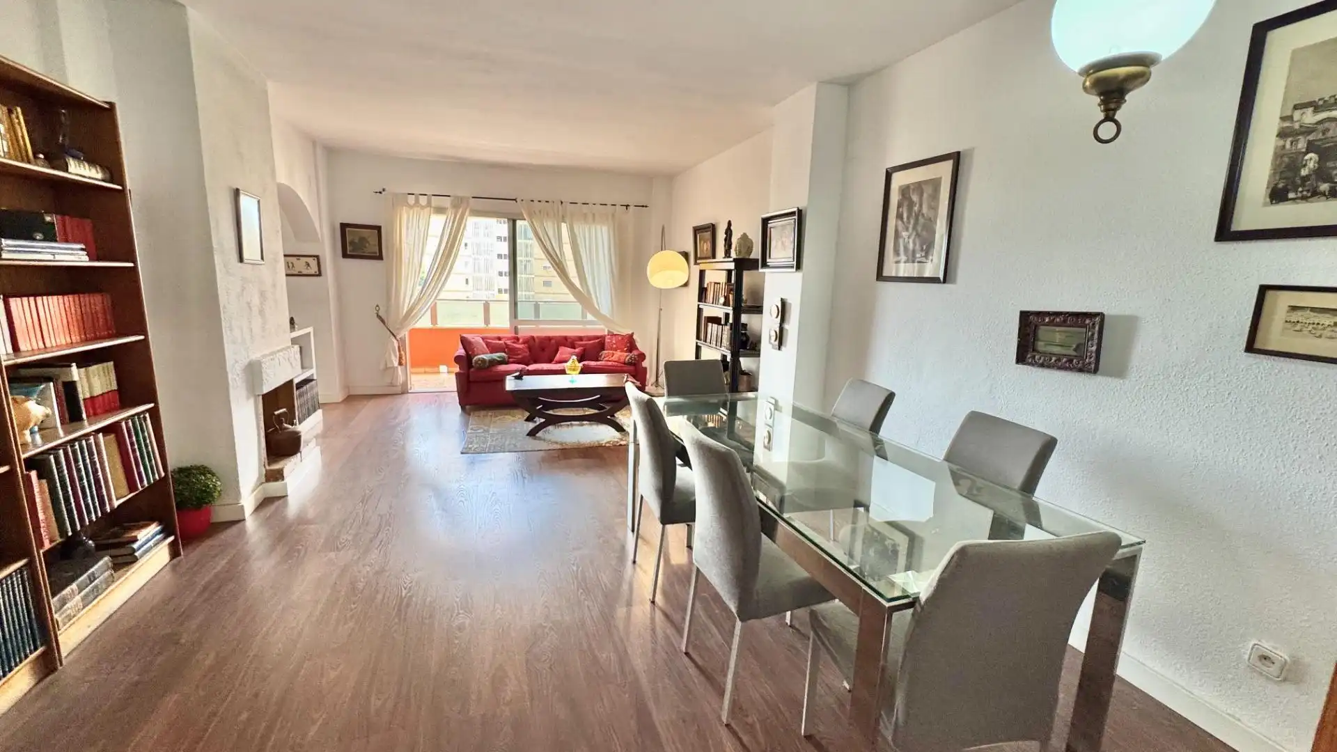 Sala d'estar de Pis en venda en Málaga amb Aire condicionat, Calefacció i Terrassa