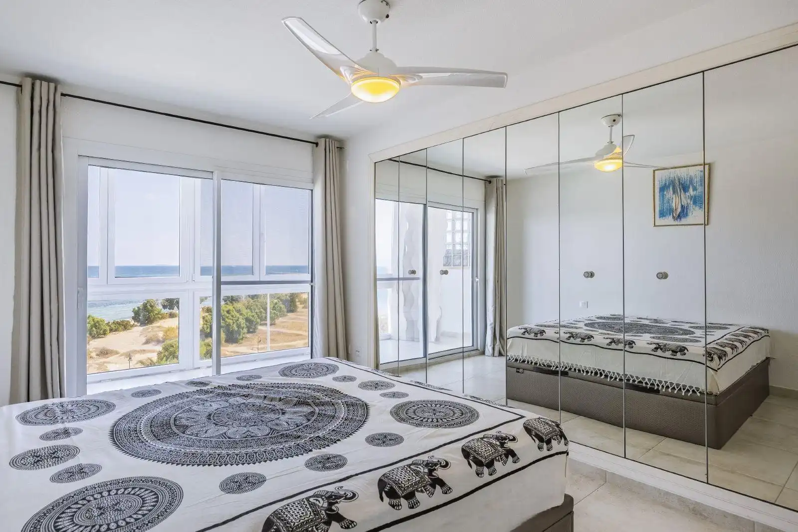 Bedroom of Attic for sale in Dénia  with Air Conditioner, Heating and Terrace