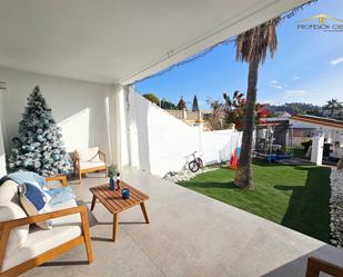 Terrace of Single-family semi-detached for sale in Rincón de la Victoria  with Terrace, Storage room and Swimming Pool