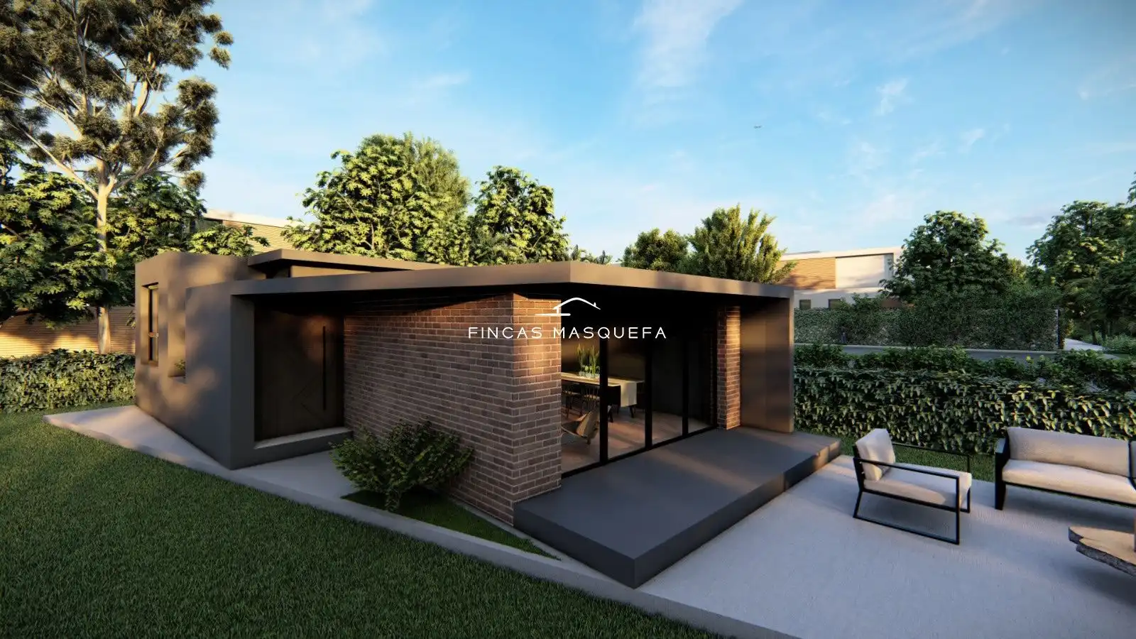 Terrassa de Casa o xalet en venda en Masquefa amb Calefacció, Jardí privat i Terrassa