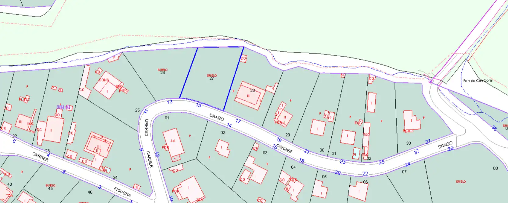 Residential land for sale in Calle Drago ( CAN CORAL), imagen 11
