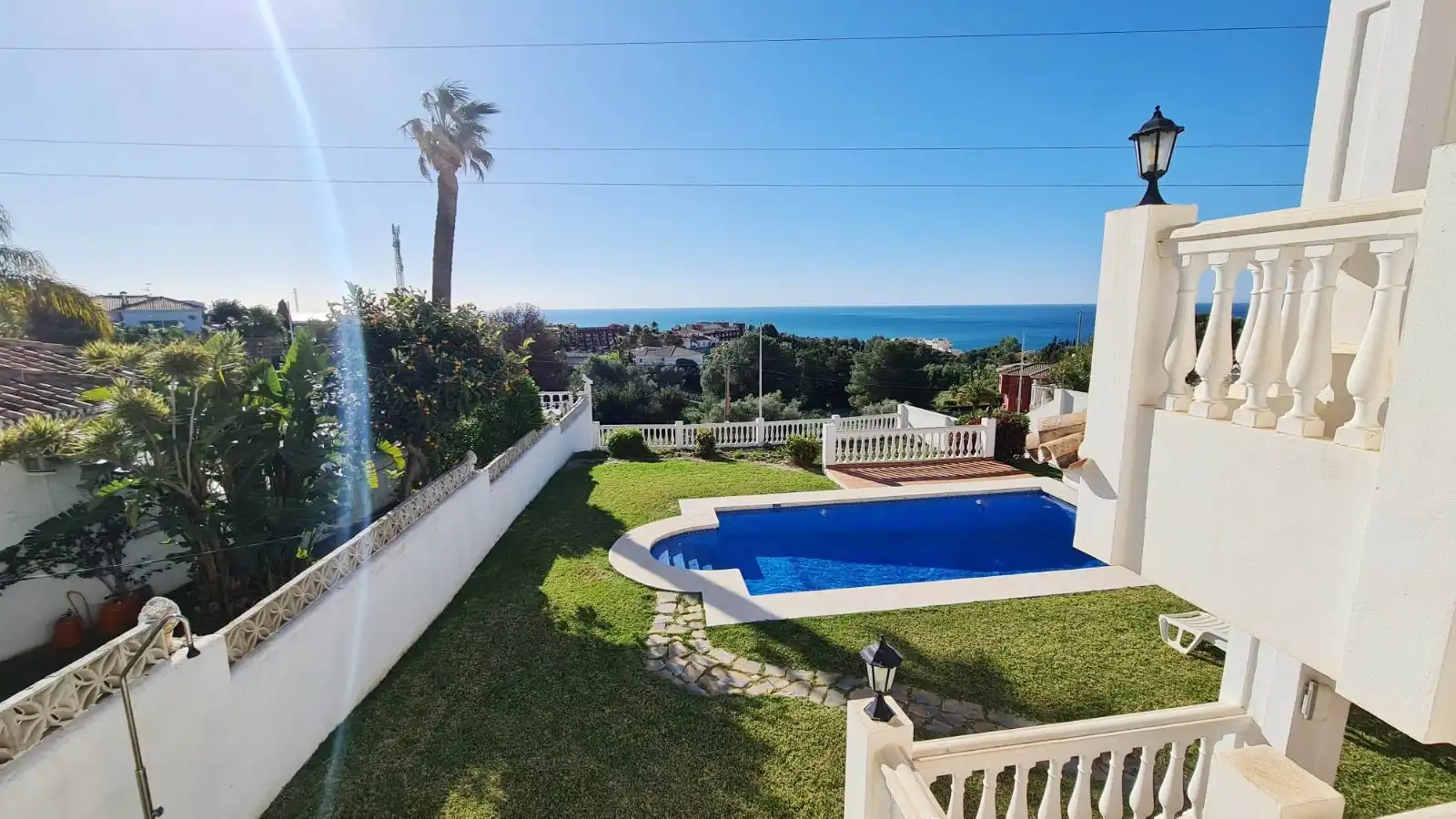 Jardí de Casa o xalet en venda en Benalmádena amb Aire condicionat, Jardí privat i Terrassa