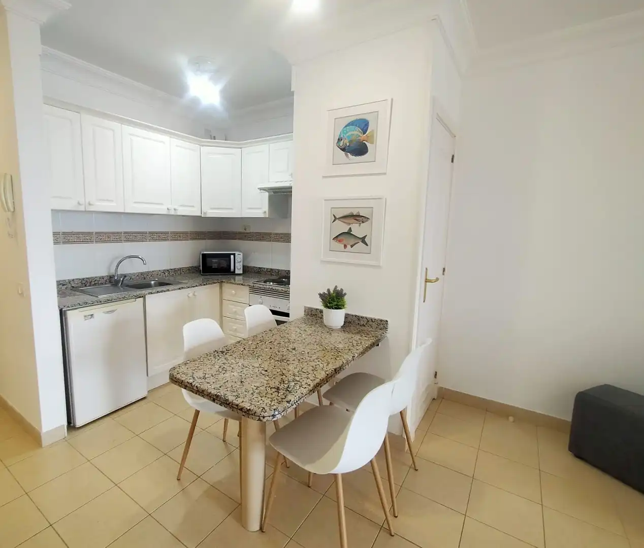 Kitchen of Flat for rent in Puerto de la Cruz  with Heating and Terrace