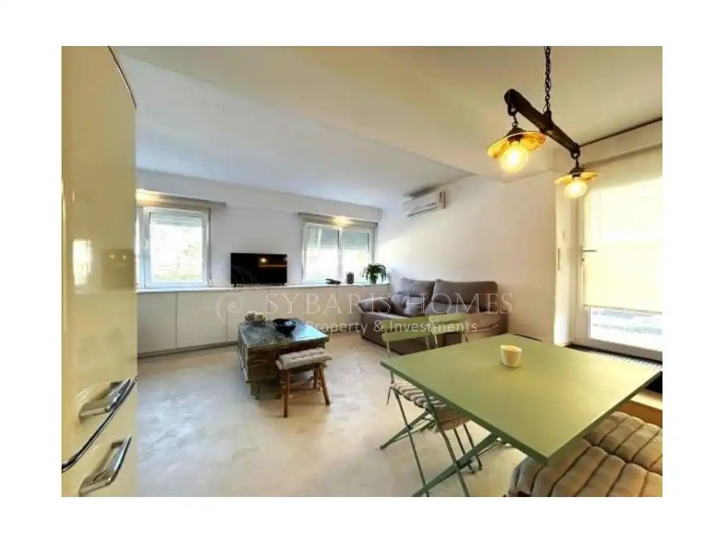 Außenansicht von Wohnung zum Verkauf in Dénia mit Klimaanlage, Privatgarten und Terrasse