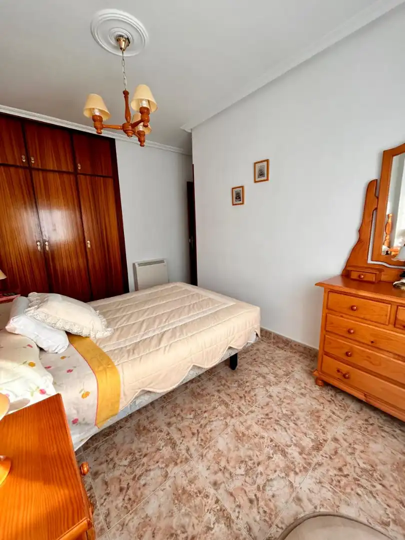 Bedroom of Flat for sale in Aldea del Cano  with Heating, Terrace and Furnished