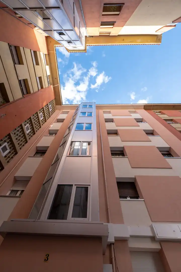 Exterior view of Flat for sale in Gijón   with Heating and Furnished