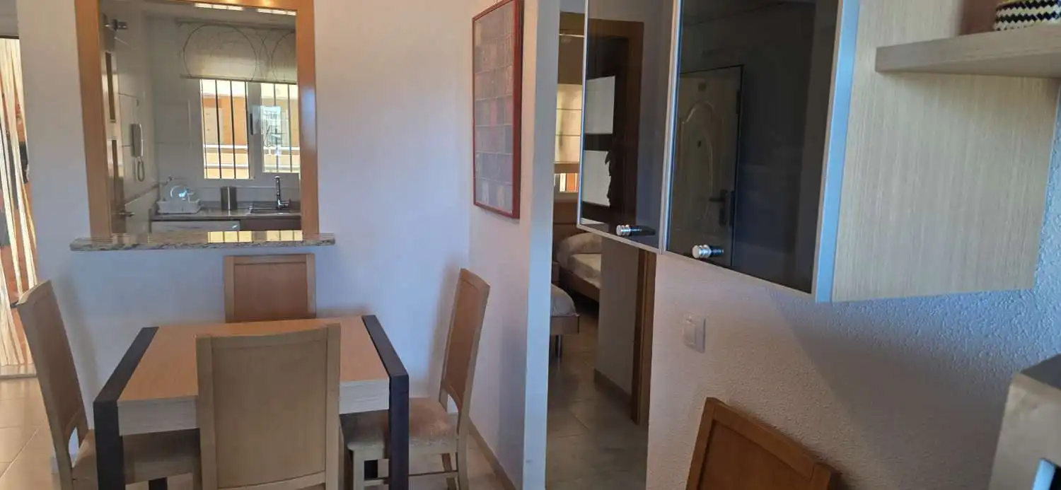 Menjador de Apartament en venda en Oropesa del Mar / Orpesa amb Aire condicionat, Terrassa i Piscina
