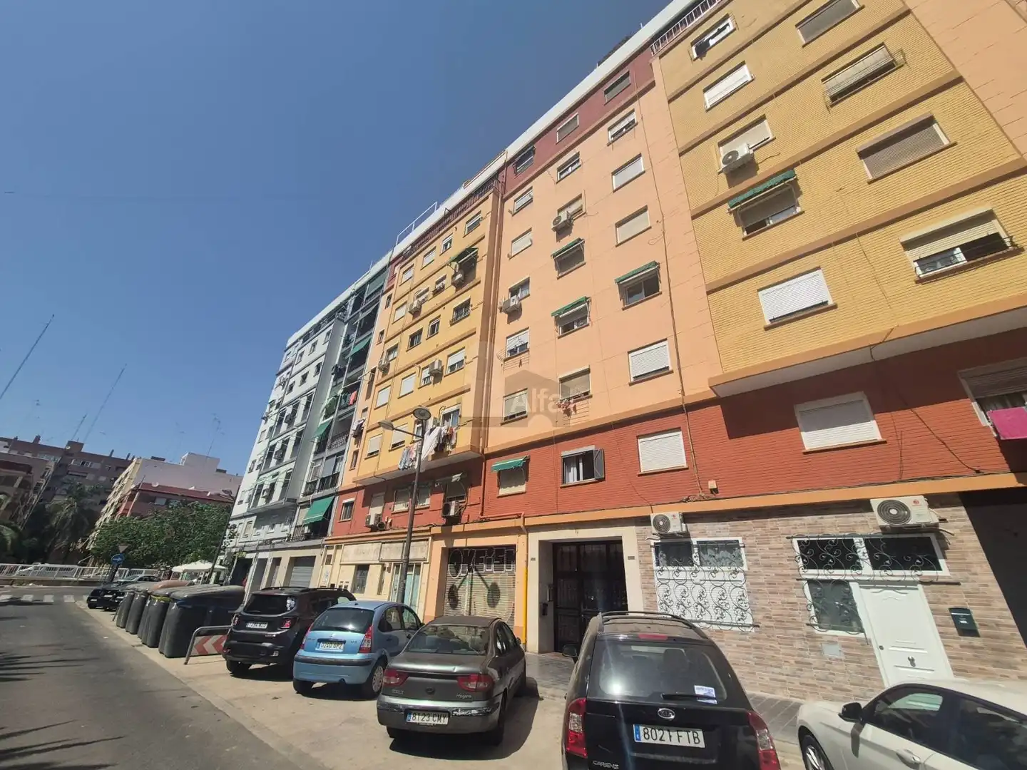 Vista exterior de Pis de lloguer en Valencia amb Aire condicionat, Moblat i Forn