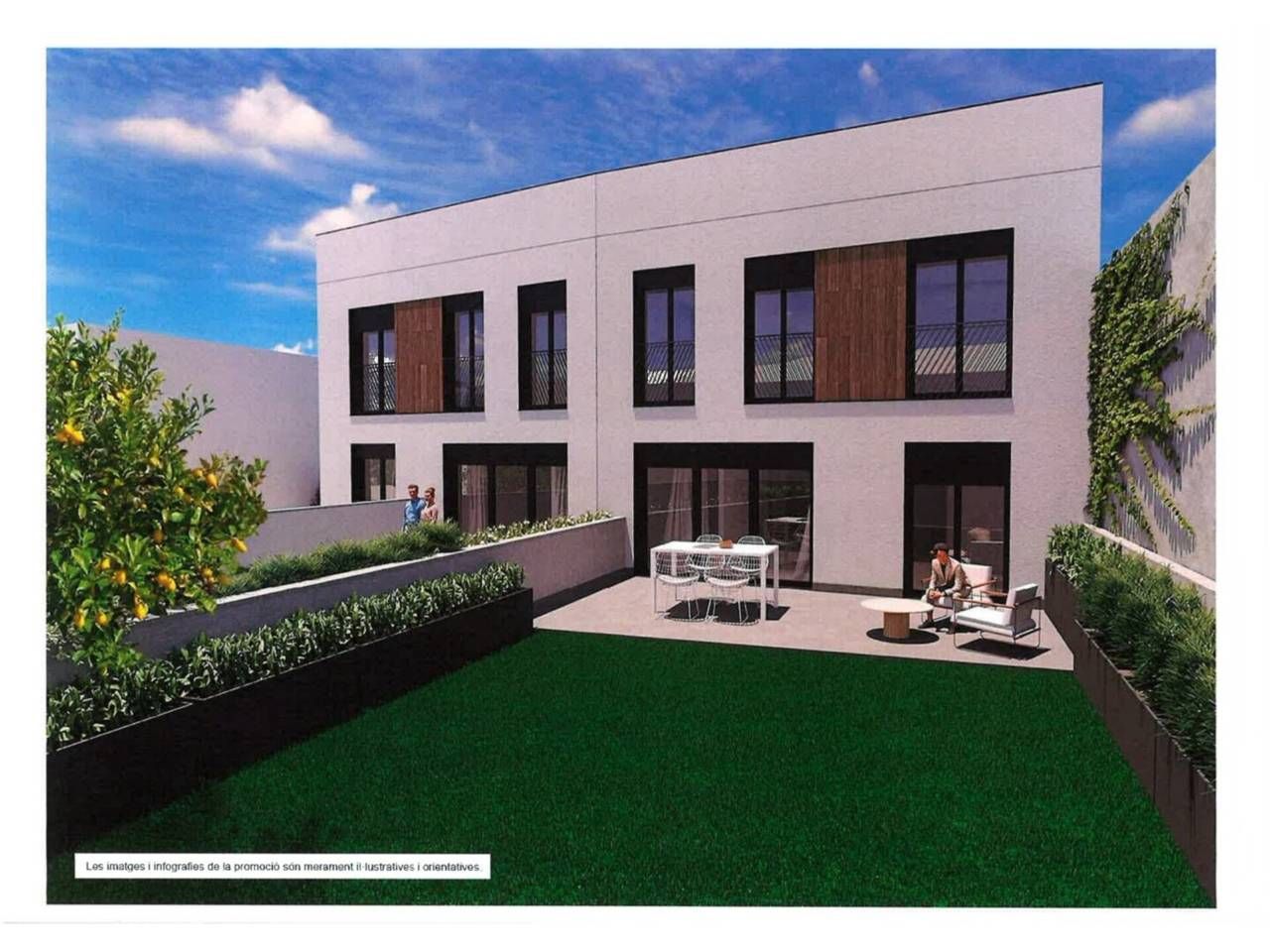 Exterior view of Flat for sale in Lliçà d'Amunt  with Air Conditioner, Heating and Private garden