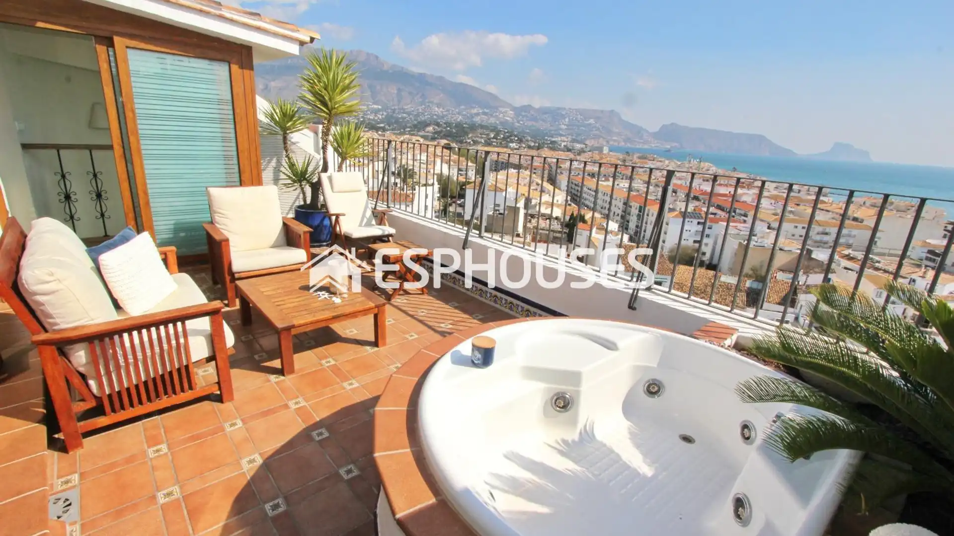 Terraza de Casa o chalet en venta en Altea con Aire acondicionado, Amueblado y Balcón