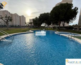 Swimming pool of Flat for sale in Alicante / Alacant  with Air Conditioner, Private garden and Terrace