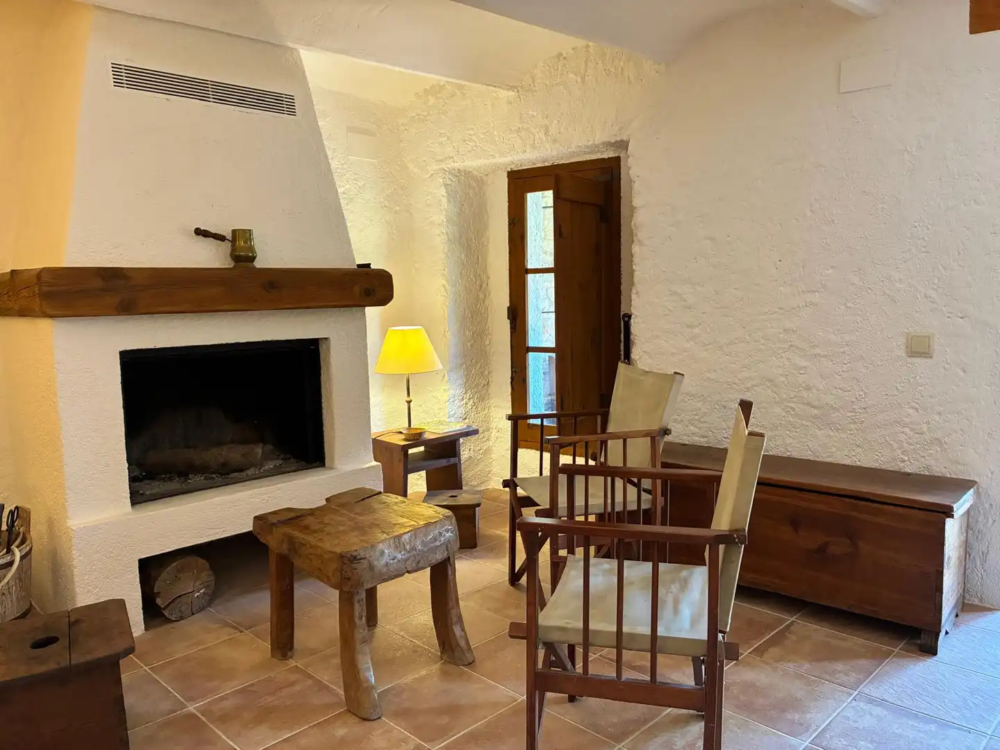 Sala d'estar de Finca rústica en venda en Borredà amb Jardí privat, Terrassa i Traster