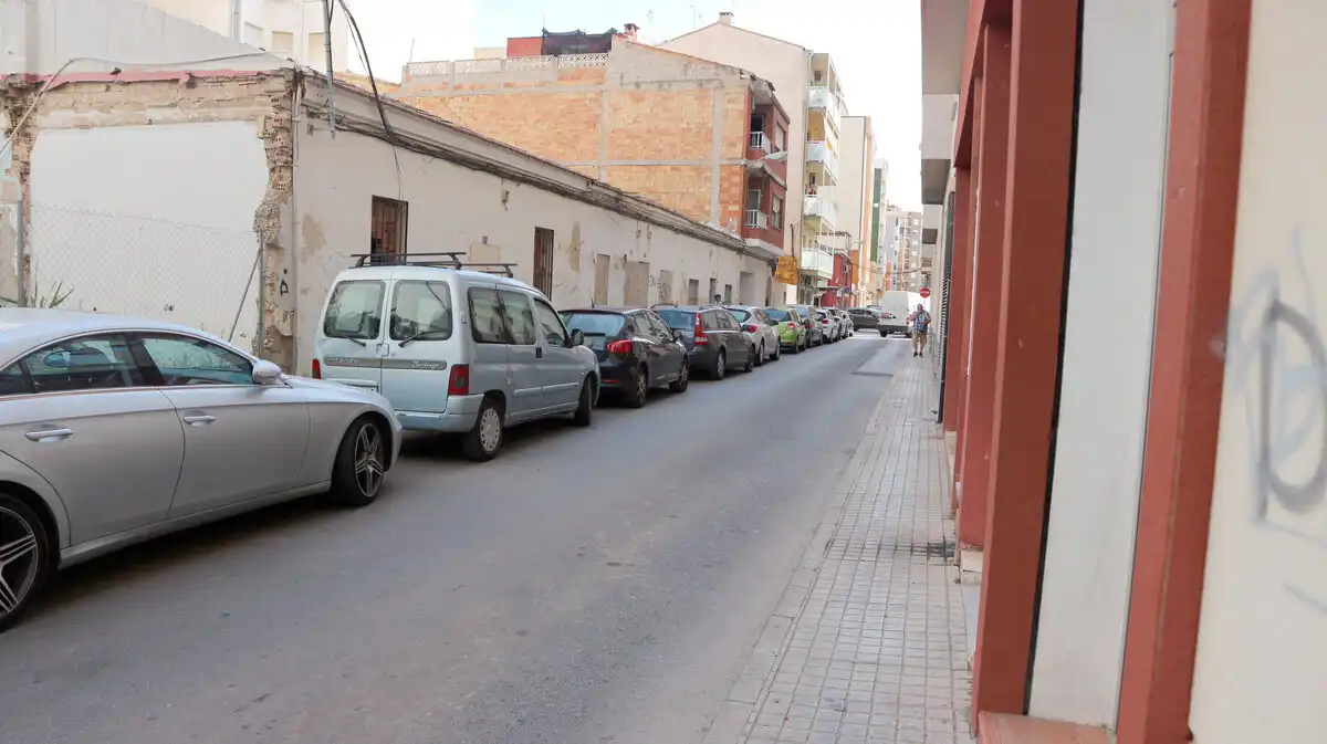 Vista exterior de Garaje en venta en Dénia