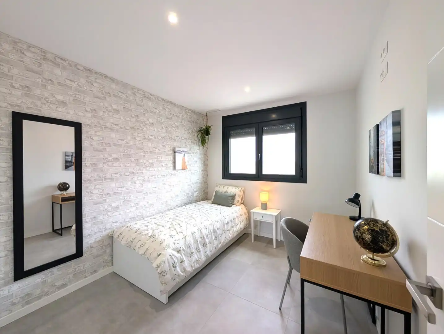 Schlafzimmer von Dachboden zum Verkauf in Orihuela mit Klimaanlage, Heizung und Terrasse