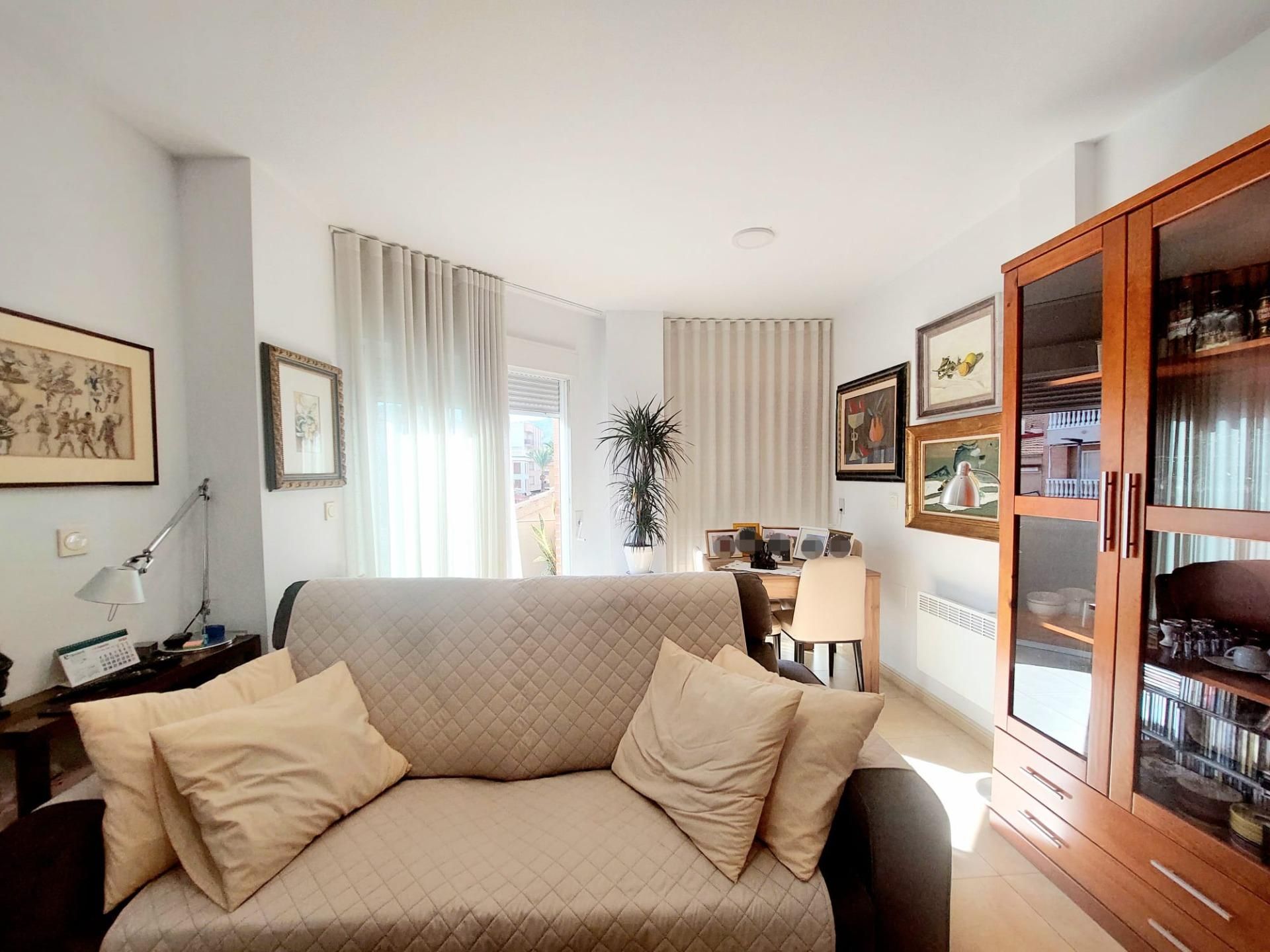 Living room of Apartment for sale in  Murcia Capital  with Air Conditioner, Heating and Balcony