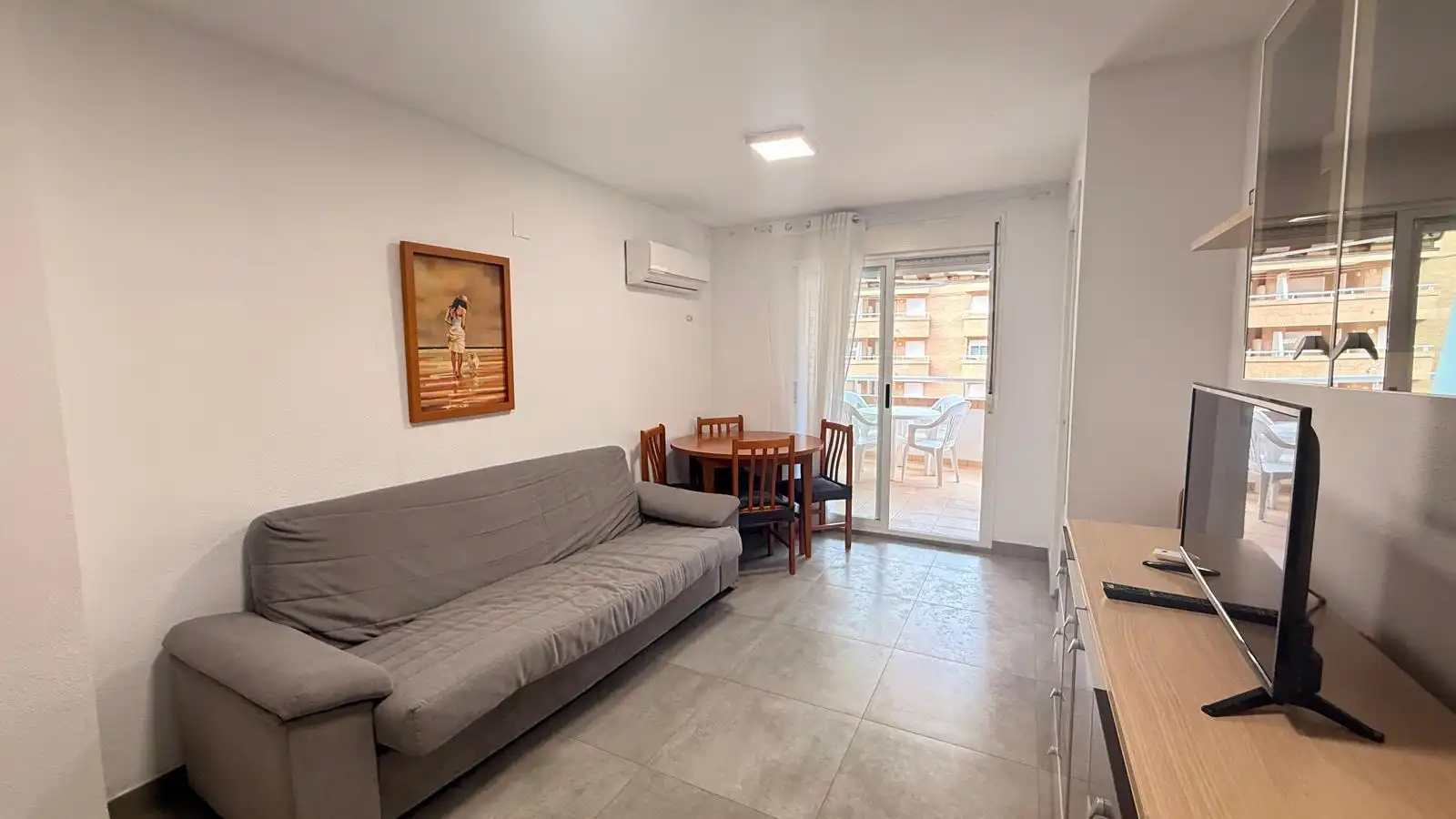 Living room of Flat for sale in Oropesa del Mar / Orpesa  with Air Conditioner, Heating and Terrace
