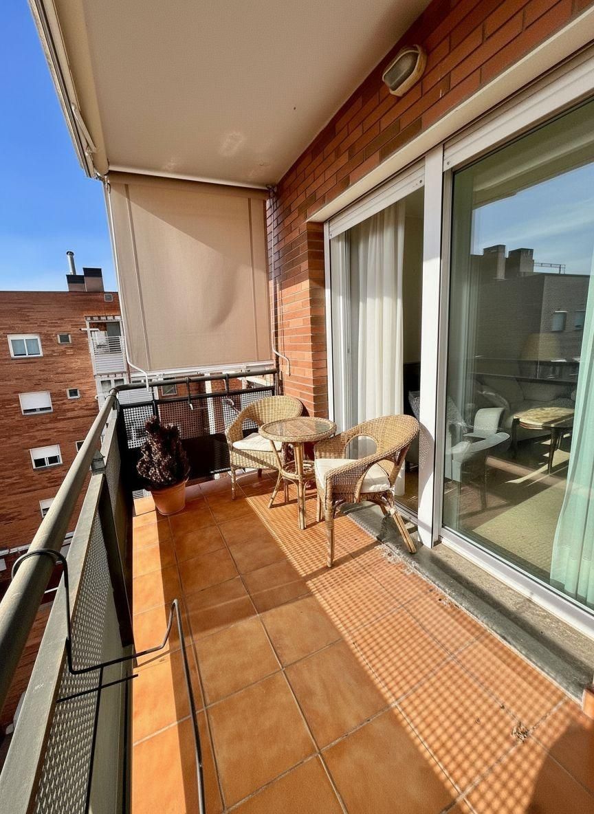 Balcony of Flat for sale in Sabadell  with Heating, Terrace and Storage room