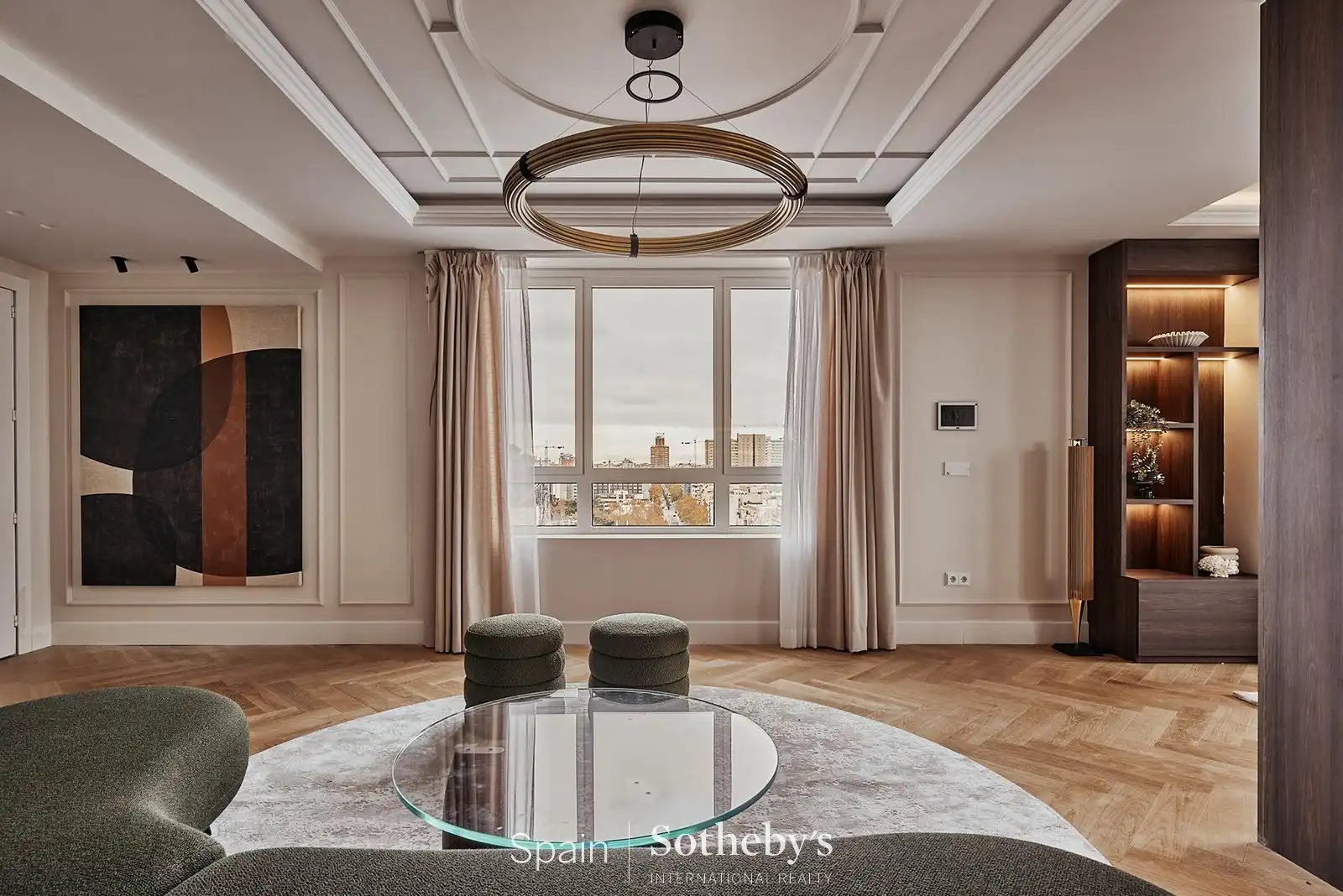 Living room of Apartments for sale in Madrid  with Air Conditioner, Terrace and Storage room