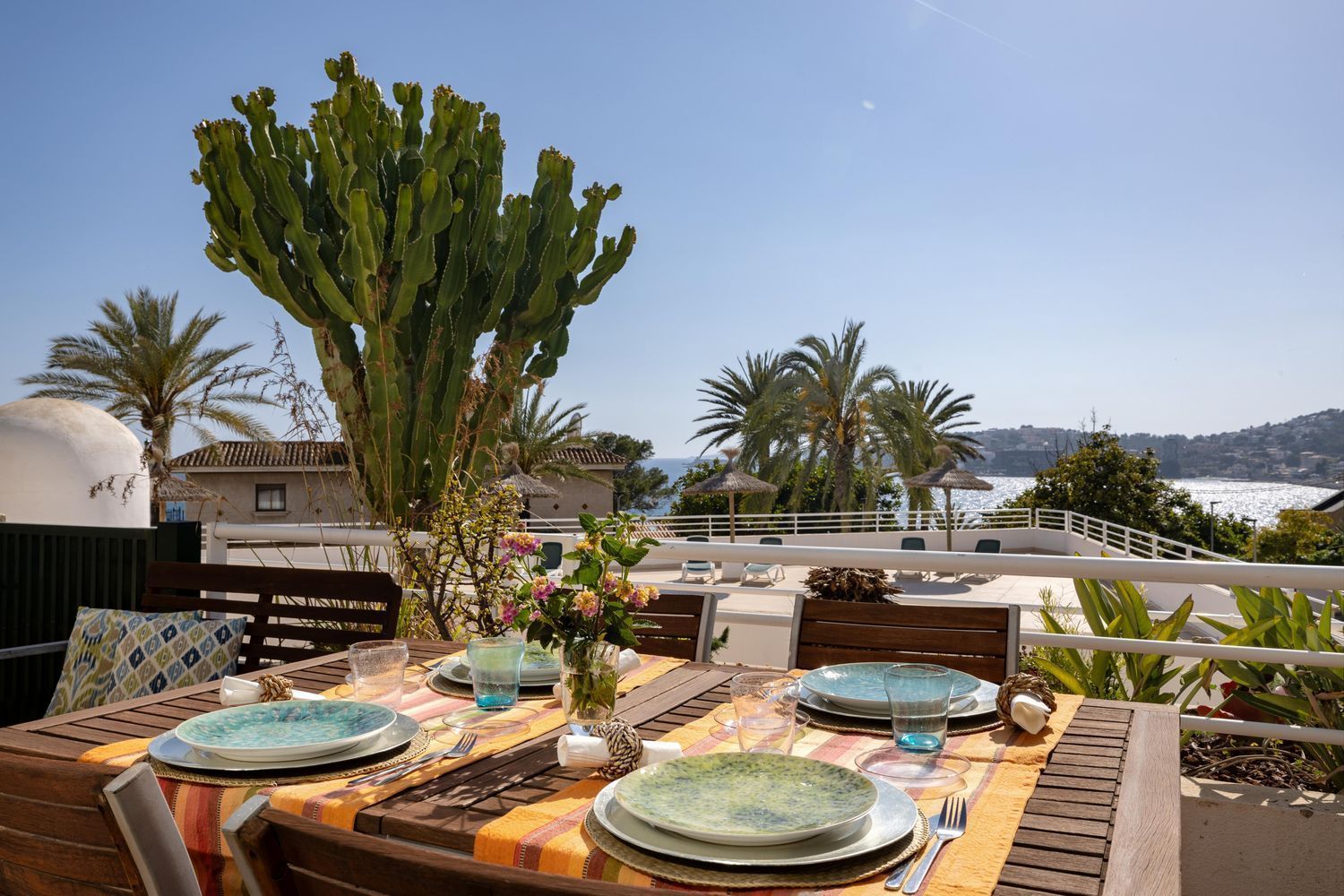 Terrace of Flat for sale in  Palma de Mallorca  with Air Conditioner, Private garden and Terrace