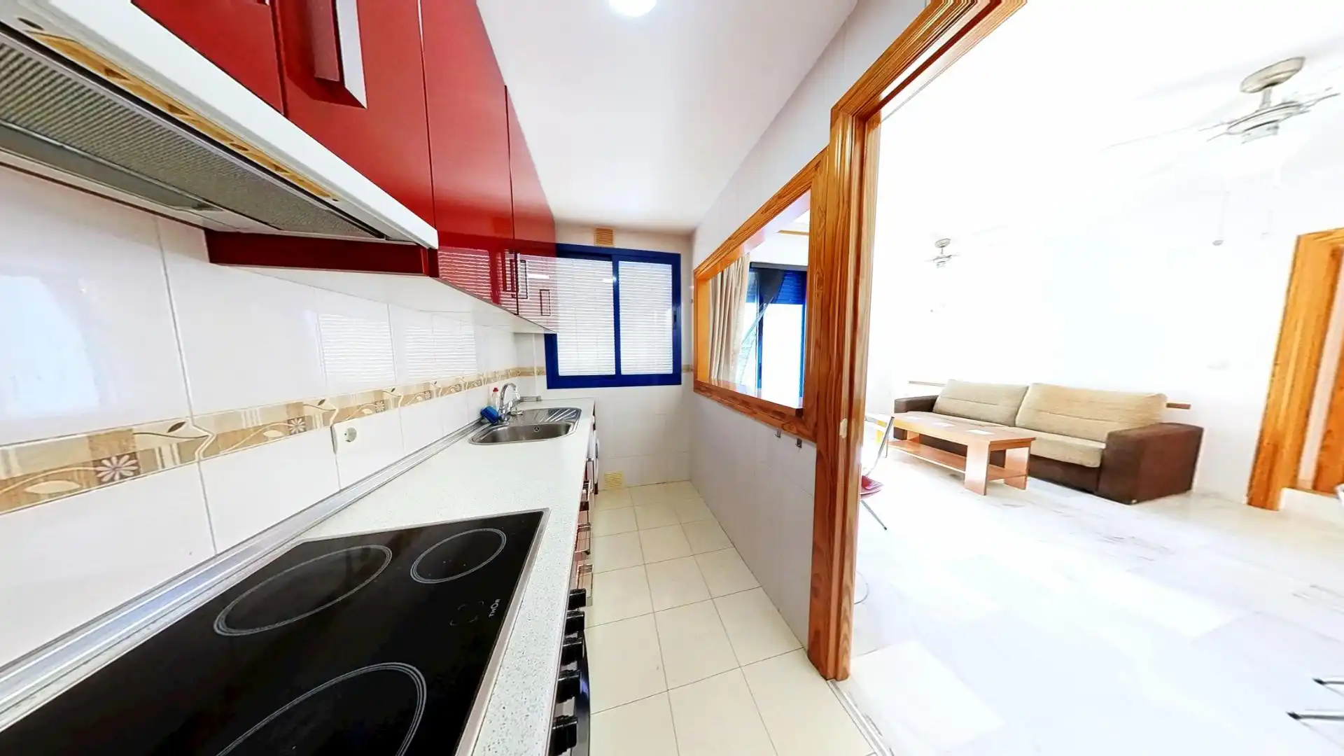 Cocina de Apartamento en venta en Gualchos con Aire acondicionado, Terraza y Amueblado