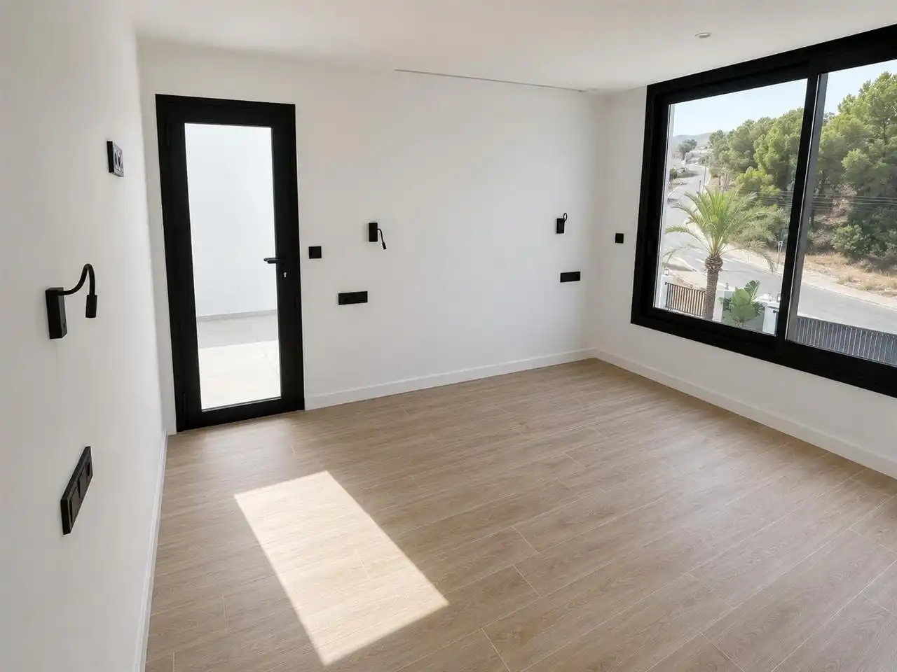 Sala d'estar de Casa adosada en venda en L'Alfàs del Pi amb Aire condicionat, Jardí privat i Traster