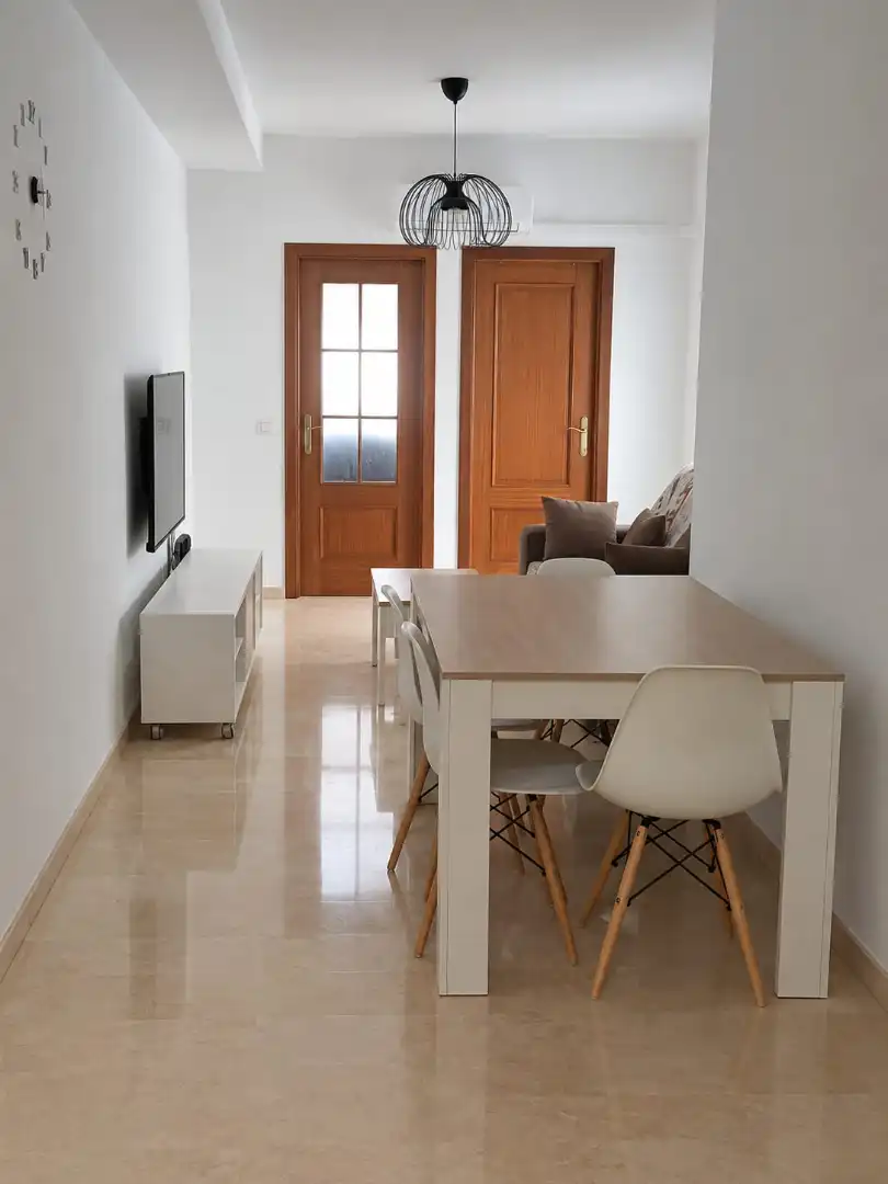 Wohnzimmer von Wohnung zur Miete in Alcalá del Río mit Klimaanlage, Terrasse und Balkon