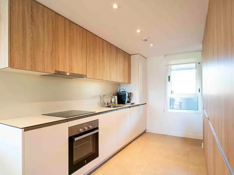Kitchen of Flat for sale in Mijas  with Air Conditioner, Heating and Private garden