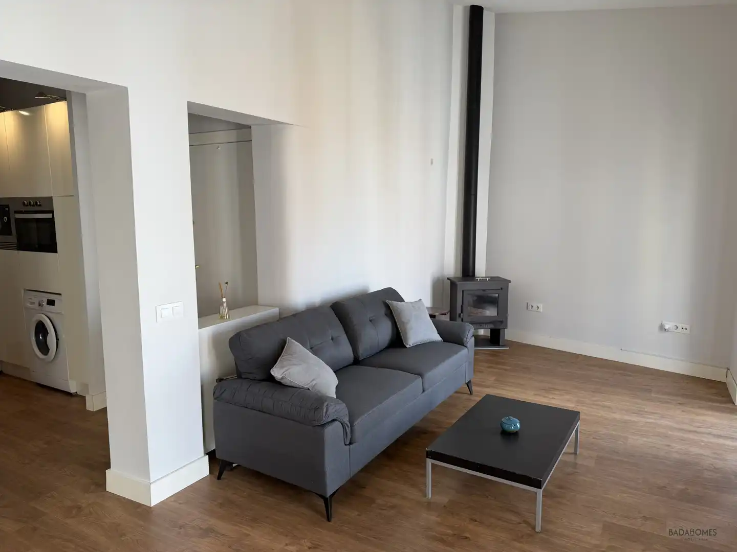 Sala de estar de Piso en venta en Badajoz con Aire acondicionado, Calefacción y Parquet