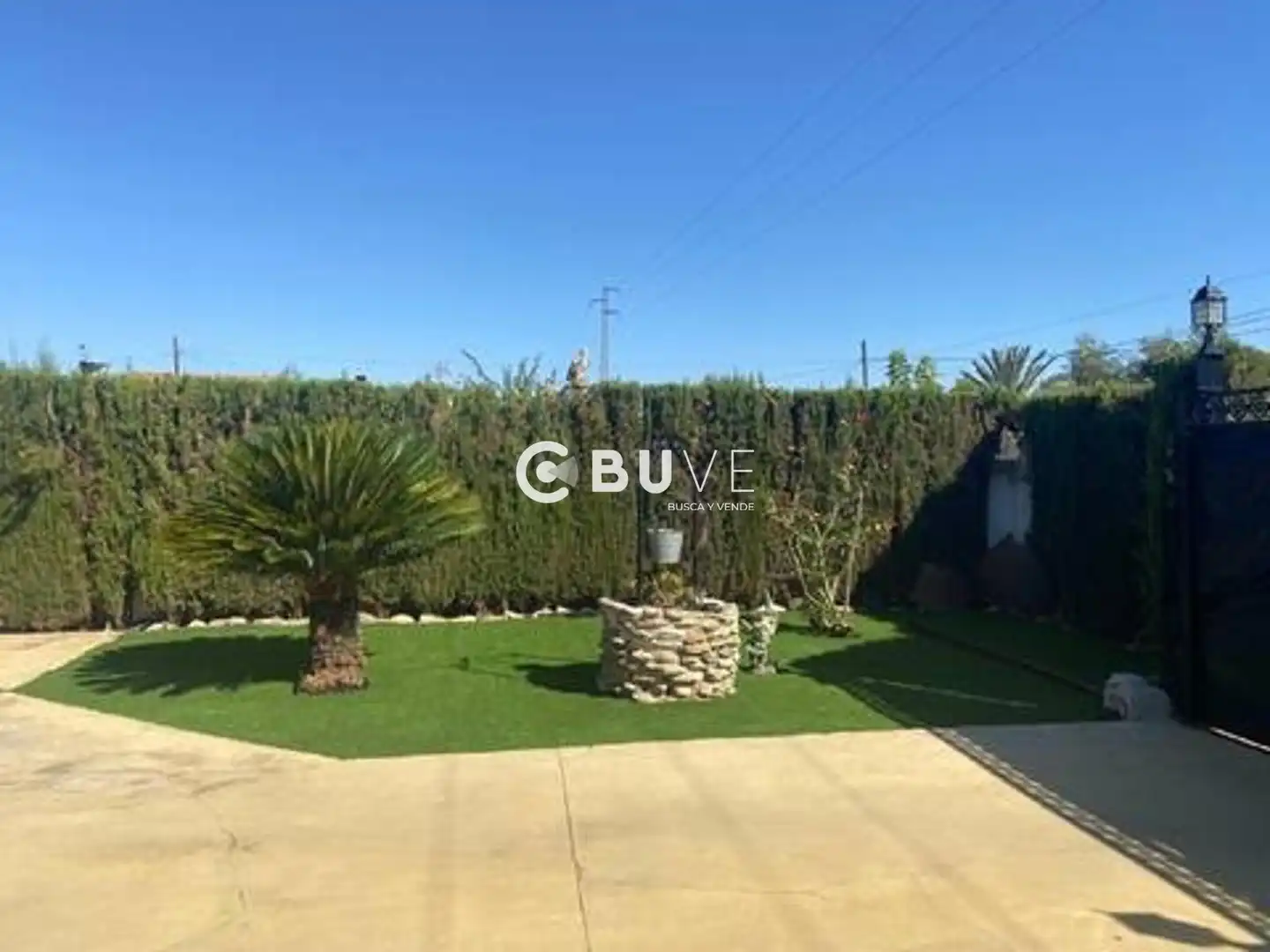 Vista exterior de Casa o chalet de alquiler en Coria del Río con Aire acondicionado, Terraza y Piscina