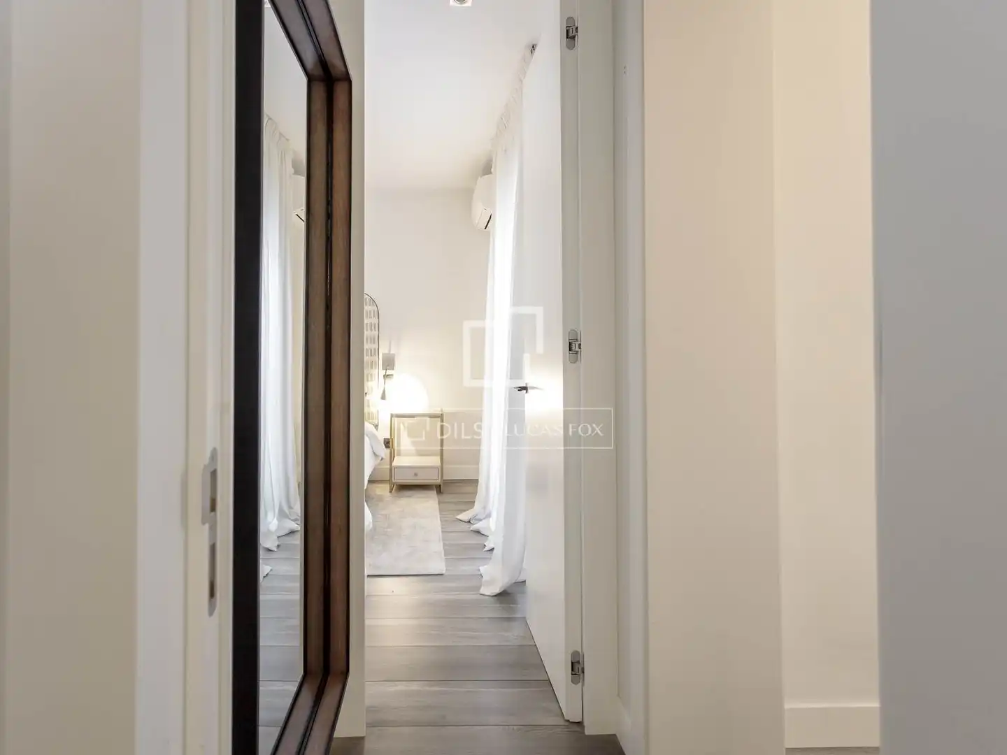 Bedroom of Flat for rent in Barrio de Salamanca