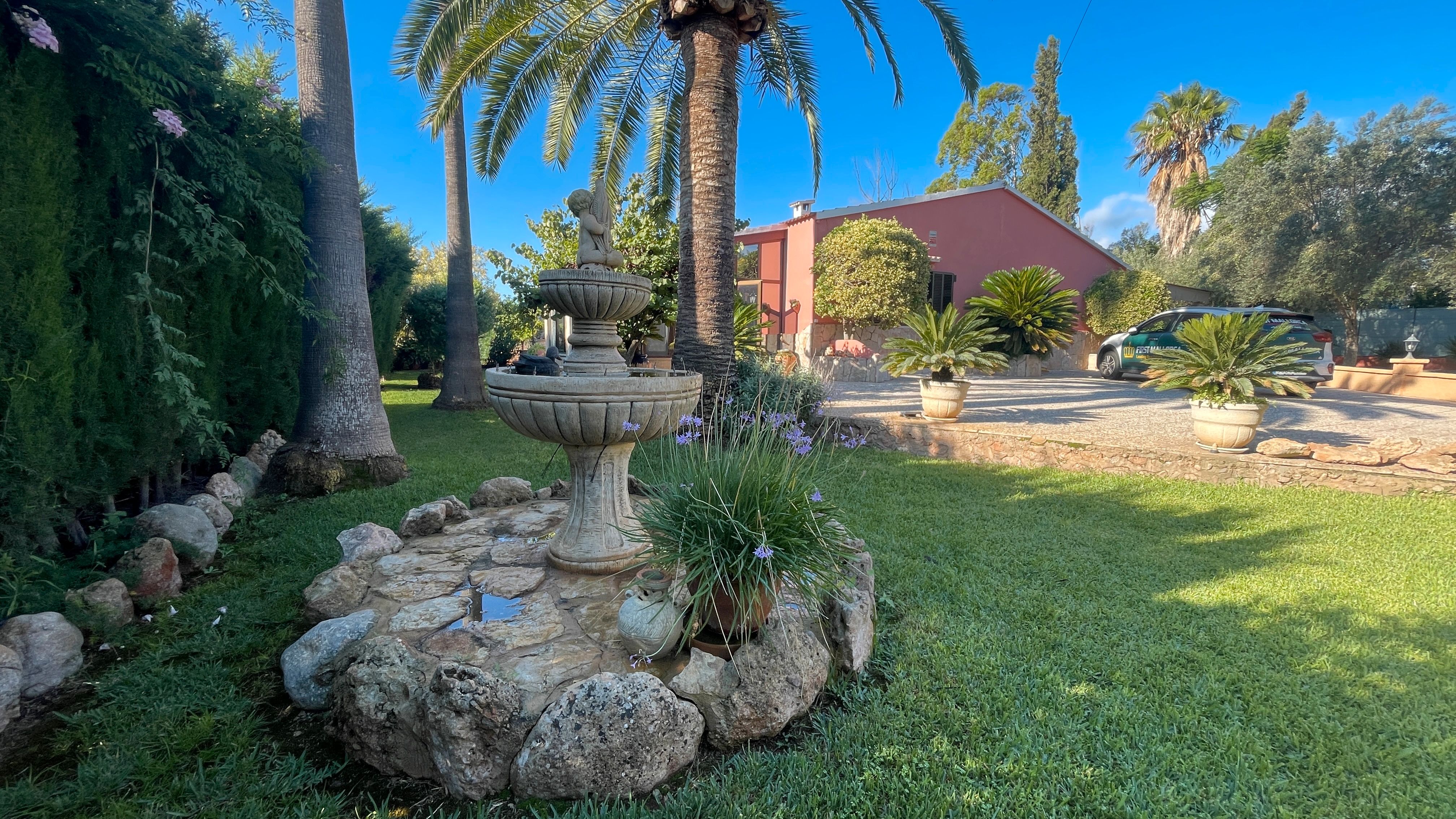 Jardí de Finca rústica en venda en  Palma de Mallorca amb Aire condicionat i Piscina