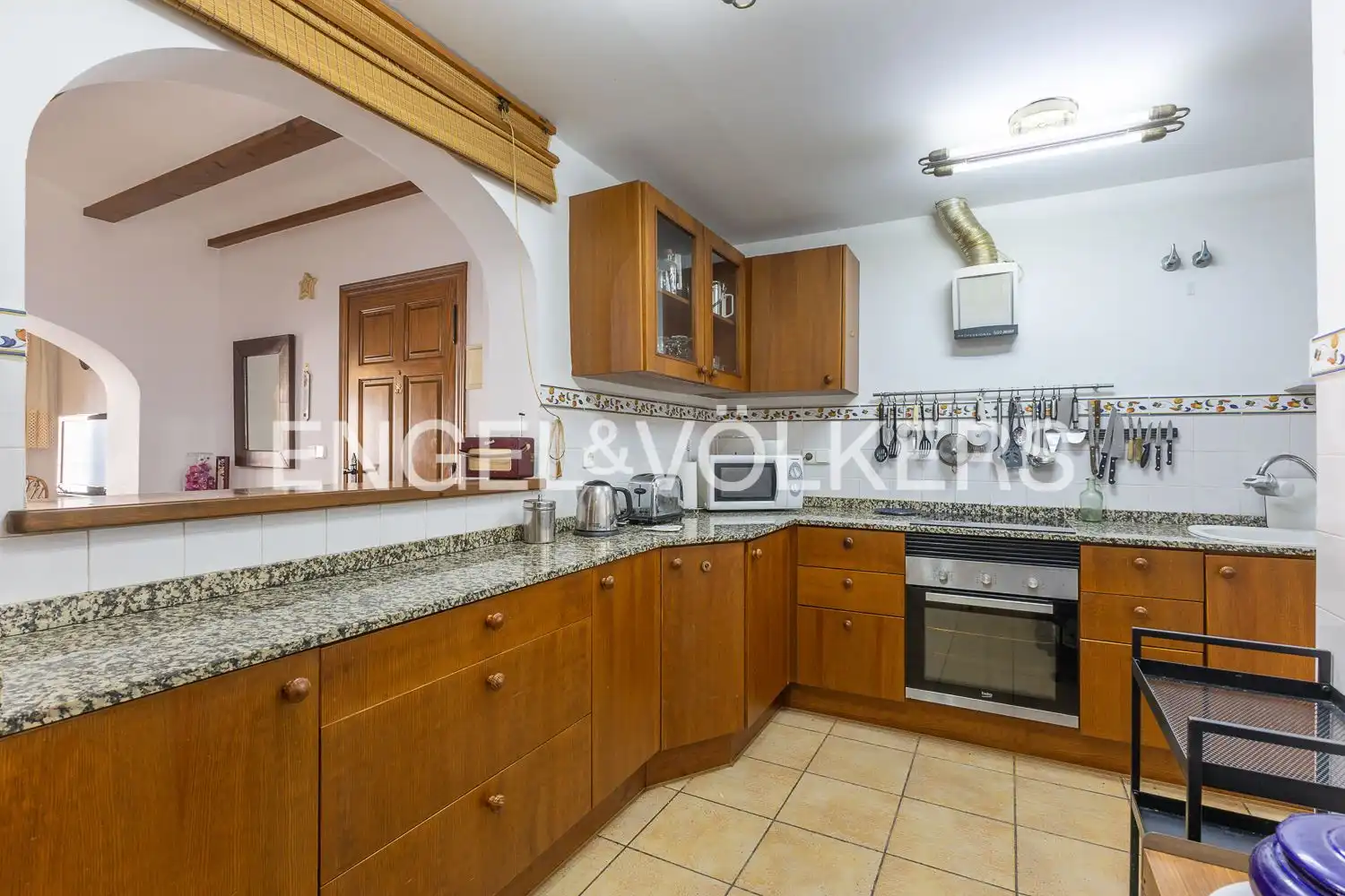 Cocina de Piso en venta en L'Atzúbia con Aire acondicionado, Calefacción y Amueblado