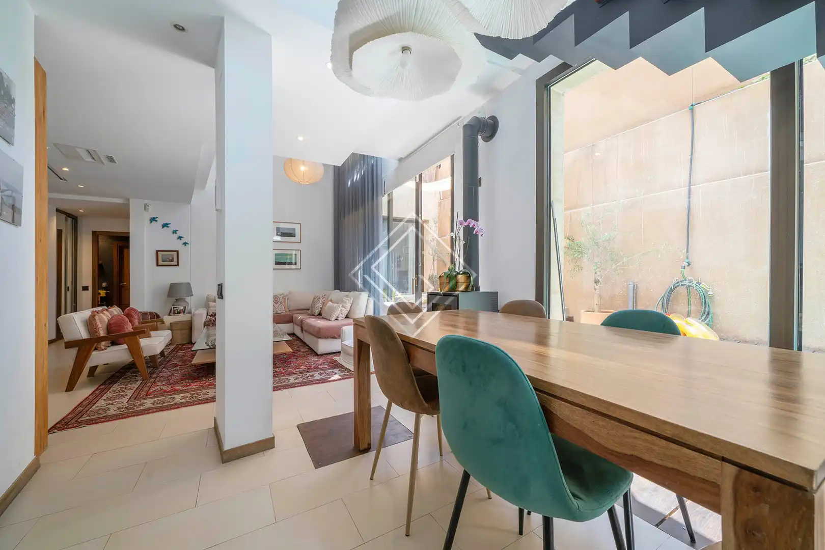 Menjador de Casa o xalet en venda en Madrid amb Aire condicionat, Calefacció i Terrassa