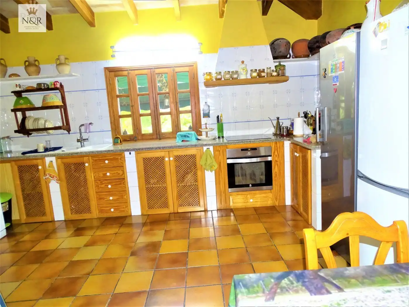 Cocina de Finca rústica en venta en Inca con Aire acondicionado, Calefacción y Jardín privado