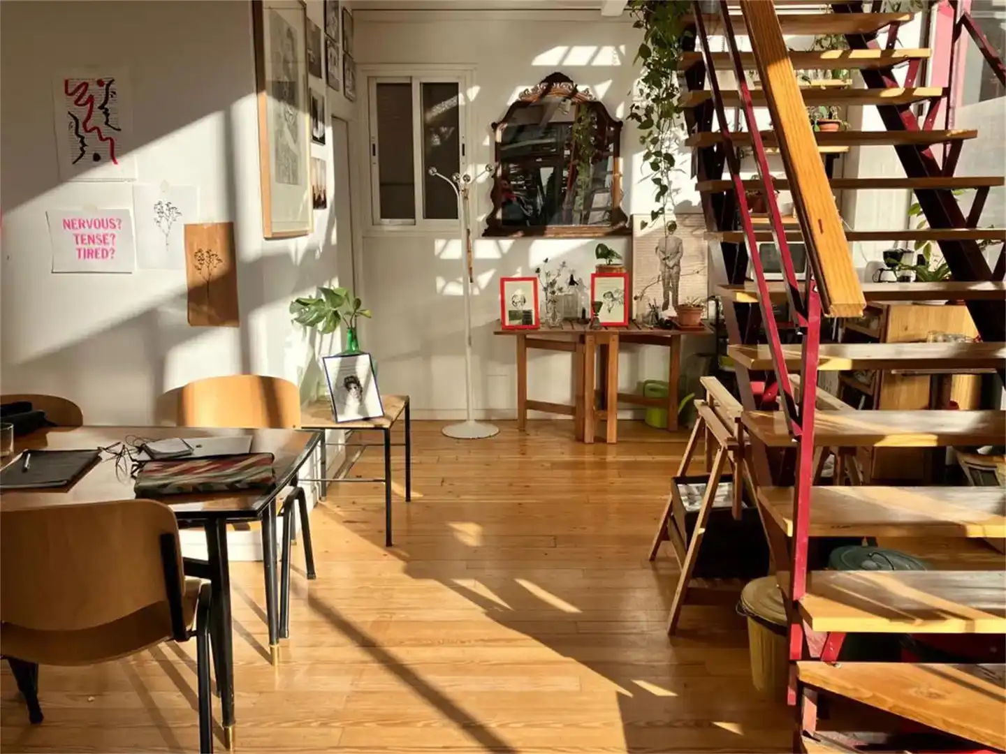 Dining room of Commercial properties for rent in Madrid  with Air Conditioner