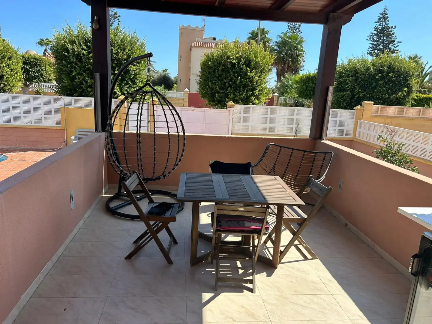 Terraza de Casa o chalet en venta en El Ejido con Aire acondicionado, Jardín privado y Terraza
